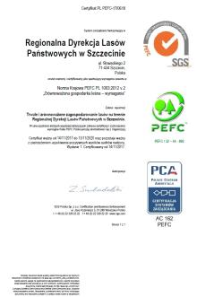 Certyfikat PEFC